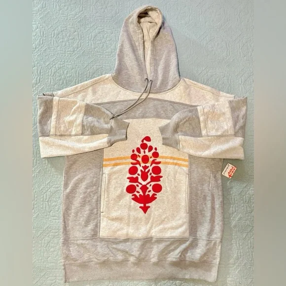 FP Movement Oversized Logo Hoodie, MED NWT - Picture 3 of 5